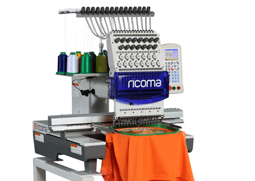 Ricoma PT Series - 4 Inch Display Single Head Embroidery Machines